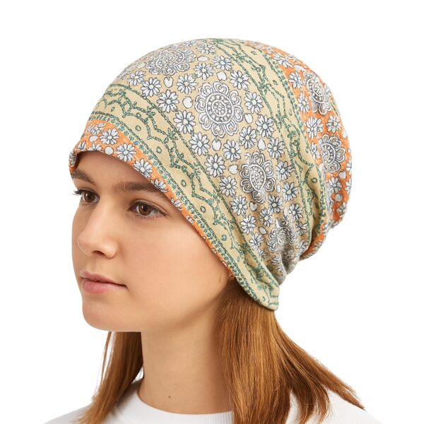 Classic Print Beanie Cap for Men & Women: Soft, Comfortable & Stylish