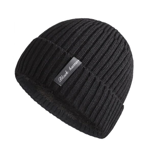 Woolen Winter Cap for Men & Women Soft & Warm Beanie Hat - Free Size (7143)